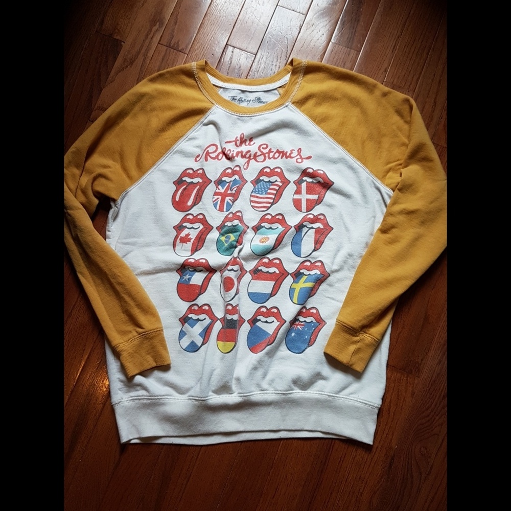 Rolling Stones raglan sweatshirt